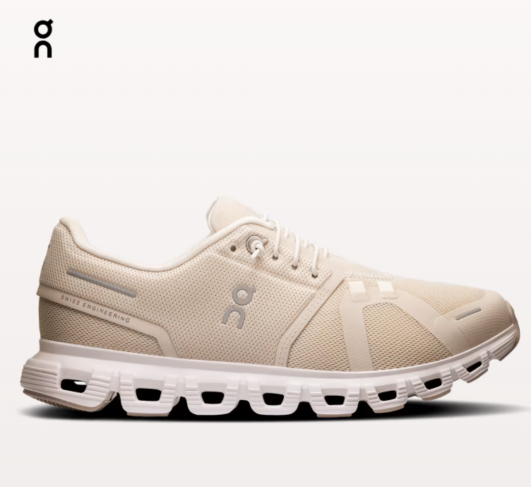 Zapatillas ON CLOUD 6 PEARL/WHITE